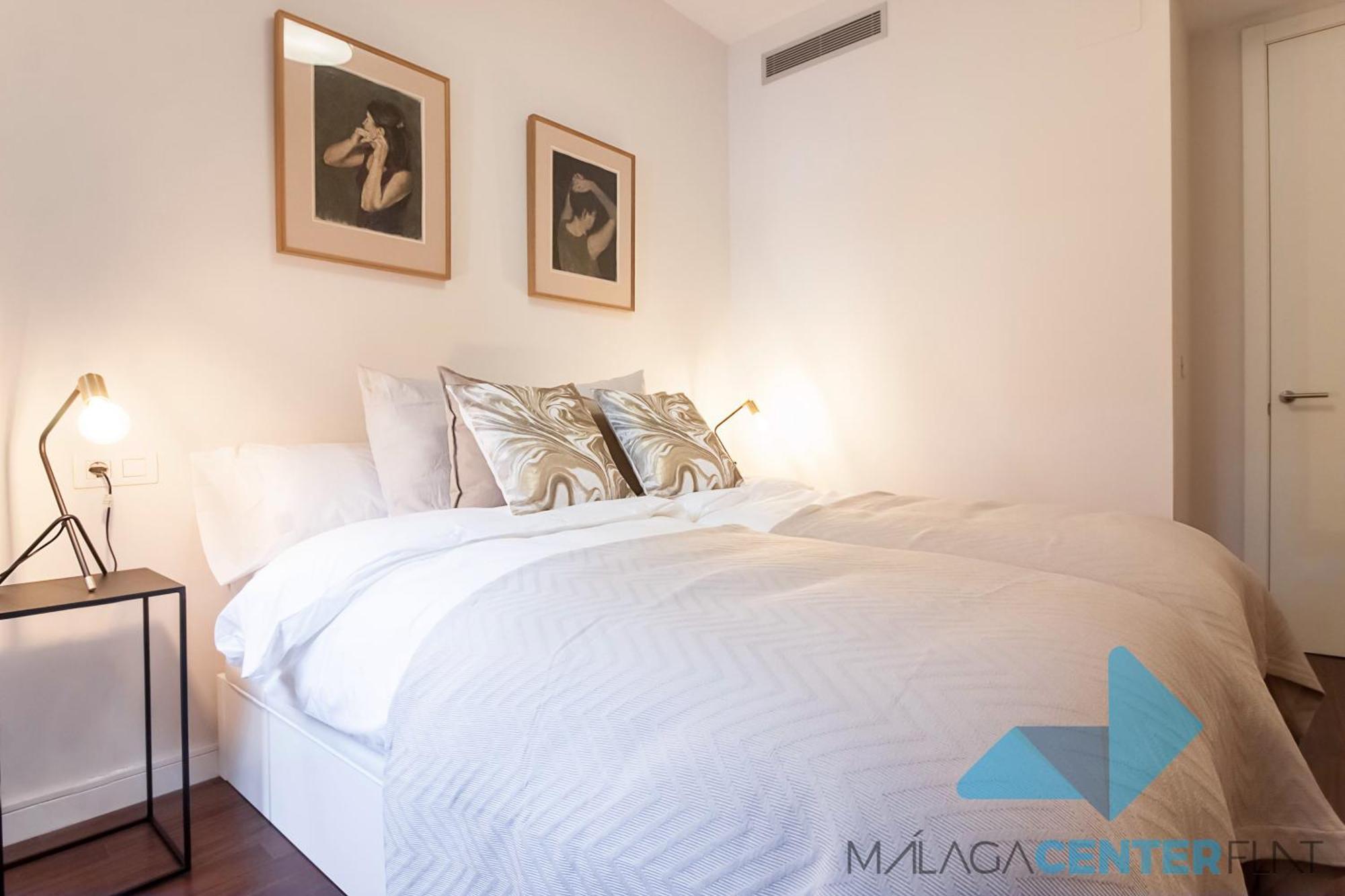 Malaga Center Flat Luxury Málaga Quarto foto